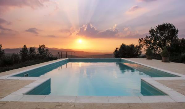 Ferienwohnung Casa Del Tramonto Civitella in Val di Chiana Exterior foto